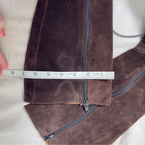 J Crew brown suede tall boots - Picture 13 of 13